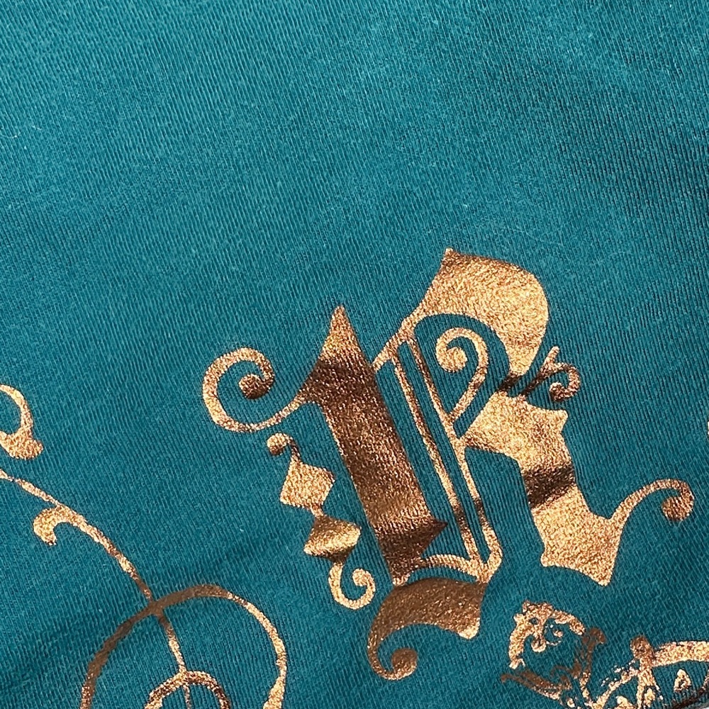 Roxy Graphic Tee with Metallic Gold Design - Picture 6 of 6